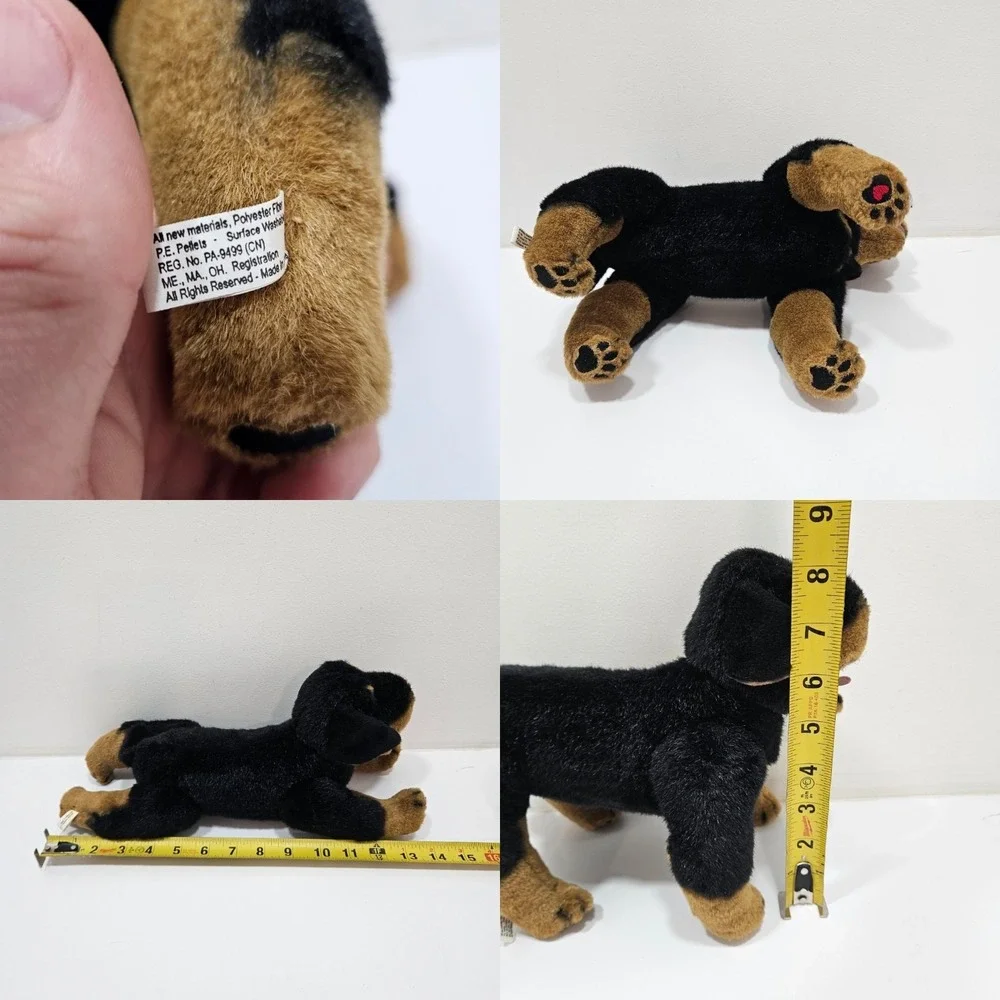 The Katy Company US Dogs Rudy‎ The Rottweiler Stuffed Plush 8